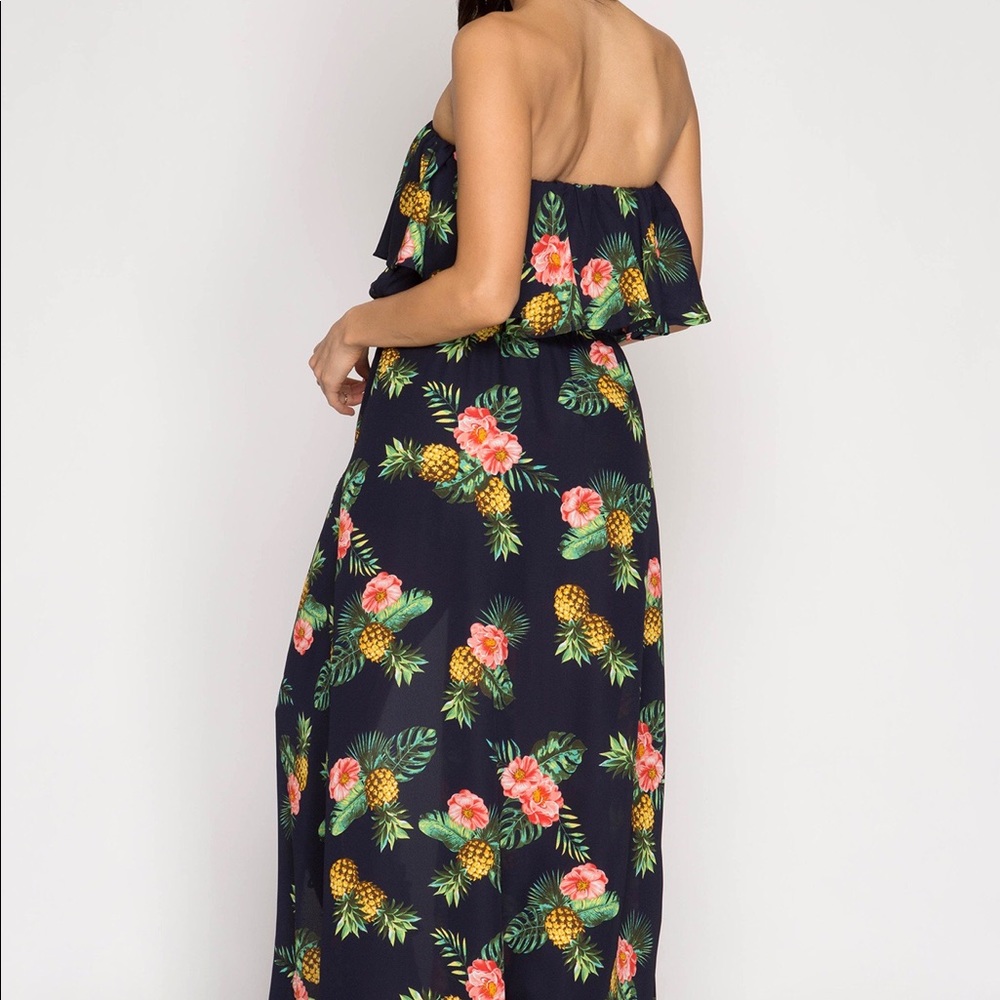 LAST TWO SMALLS Pineapple Print Romper - Picture 5 of 5